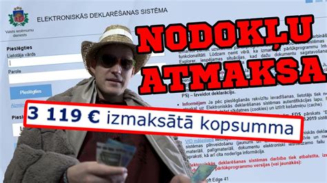 vid nodokļu atmaksa